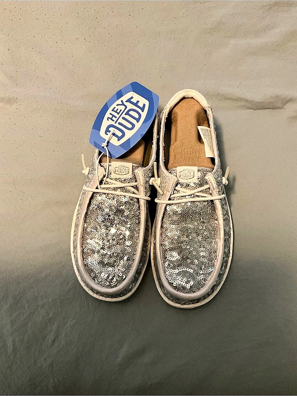 Hey Dude Wendy Sequin Slip On Shoes